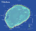 карта острова Тикехау