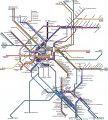 карта метро города Бонн