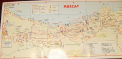 карта курорта Маскат