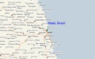 карта расположения курорта Натал