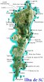 карта курорта Флорианополис