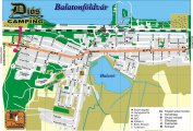 карта курорта Балатонфёльдвар