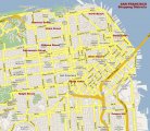 карта города Сан-Франциско