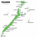 карта провинции Палаван