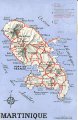 карта курорта Мартиника