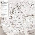 карта города Брест