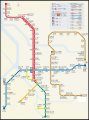 карта метро курорта Тайбэй