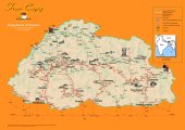 подробная карта курорта Бутан