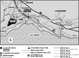 карта курорта Лозанна