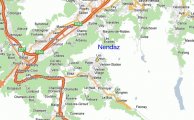 карта расположения курорта Ненда