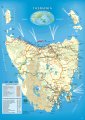 Карта Тасмании