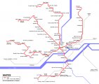 Карта трамвайных маршрутов