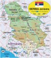 Нови Пазар на карте Сербии