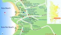 Схема пляжа Ката