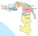 Схема районов республики