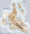 Карта Кефалонии