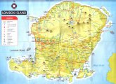 карта острова Ломбок