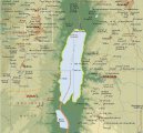 карта курорта Мертвое Море