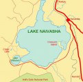 карта озера Наиваша