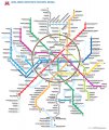 карта метро города Москва