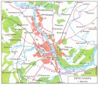 карта города Ярославля