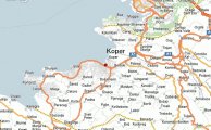 карта курорта Копер