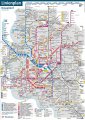 карта метро города Дюссельдорф