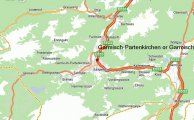 карта города Гармиш - Партенкирхен