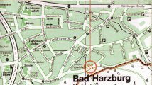 карта курорта Бад Гарцбург