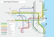 Карта метро Дублина