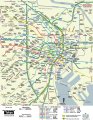 подробная карта города Токио