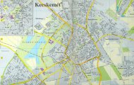 подробная карта города Кечкемет