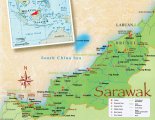 карта курорта Саравак