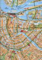 карта центра города Амстердам