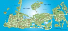 карта курорта Ки Вест