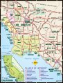карта города Лос-Анджелес