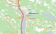 карта расположения курорта Лиллехаммер