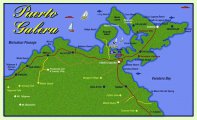 карта курорта Пуэрто-Галера
