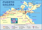 карта курорта Пуэрто-Галера