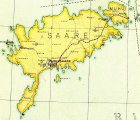 карта острова Сааремаа