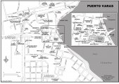 подробная карта курорта Пуэрто Варас