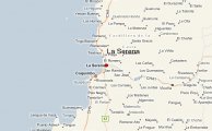 карта расположения курорта Ла Серена