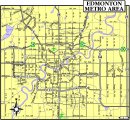 подробная карта города Эдмонтон