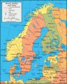 подробная карта Норвегии