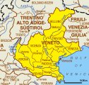 Карта региона Венето