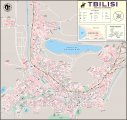 Карта города Тбилиси