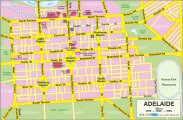Карта Аделаиды