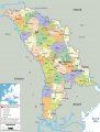 Политическая карта Молдовы