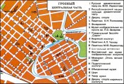 Карта центра города