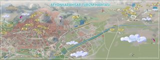 Туристическая карта Афьонкарахисара